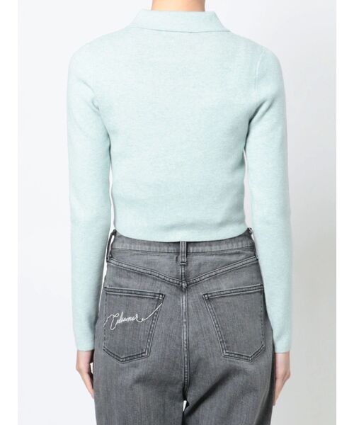 CALNAMUR（カルナムール）の「タイトニットポロ（ニット/セーター・レディース・ベージュ/ブルー/ブラウン・FREE）」の16枚目の写真