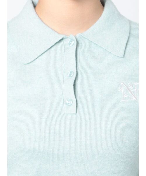 CALNAMUR（カルナムール）の「タイトニットポロ（ニット/セーター・レディース・ベージュ/ブルー/ブラウン・FREE）」の17枚目の写真