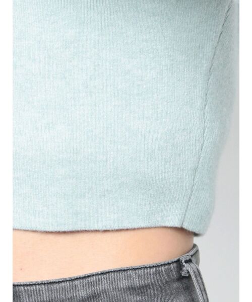 CALNAMUR（カルナムール）の「タイトニットポロ（ニット/セーター・レディース・ベージュ/ブルー/ブラウン・FREE）」の19枚目の写真