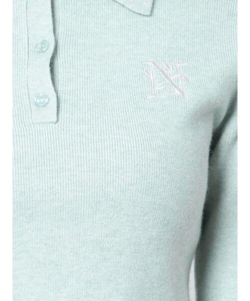 CALNAMUR（カルナムール）の「タイトニットポロ（ニット/セーター・レディース・ベージュ/ブルー/ブラウン・FREE）」の22枚目の写真