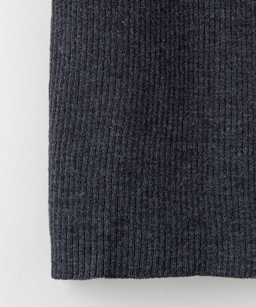 Blue Standard (ブルースタンダード)の「【BLUE STANDARD/ブルースタンダード】ストレッチ リブニット タートルネックセーター(ニット/セーター・メンズ・ホワイト/ブラック/チャコールグレー・LARGE/MEDIUM/X-LARGE)」の12枚目の写真
