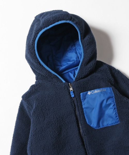 Columbia(コロンビア)の「Columbia/コロンビア BIG FIR REVERSIBLE JACKET(ダウンジャケット/コート・キッズ・ネイビー/ブルー/ブラック・S/L/M)」の12枚目の写真