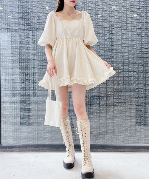 PAIN（ペイン）の「ツイードミニトートバッグ（トートバッグ・レディース・ブラック/ホワイト・FREE）」の3枚目の写真