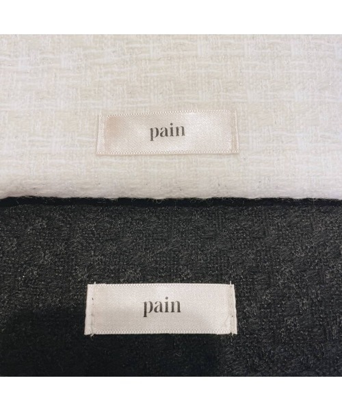 PAIN（ペイン）の「ツイードミニトートバッグ（トートバッグ・レディース・ブラック/ホワイト・FREE）」の5枚目の写真