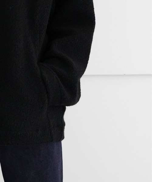 my beautiful landlet(マイビューティフルランドレット)の「my beautiful landlet PILE CREW NECK P/O(ニット/セーター・メンズ・ブラック/グレー・0/1)」の6枚目の写真