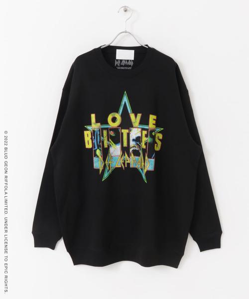 URBAN RESEARCH（アーバンリサーチ）の「URBAN RESEARCH iD　DEF LEPPARD SWEAT（スウェット・メンズ・ブラック/ホワイト・MEDIUM/LARGE）」の3枚目の写真