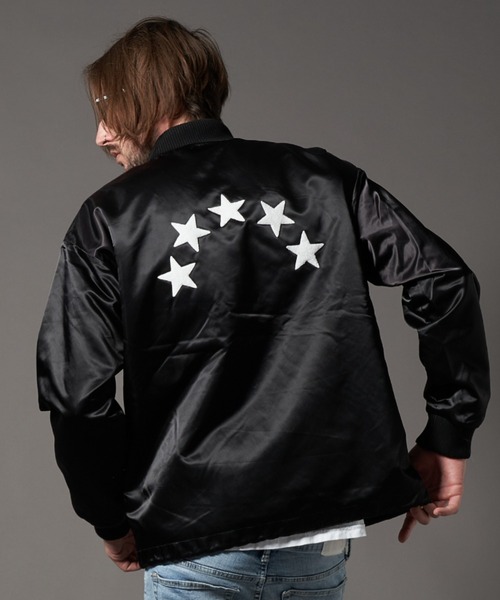 STUD MUFFIN(スタッドマフィン)の「STUD MUFFIN/スタッドマフィン/ナイロンコーチジャケット(ナイロンジャケット・メンズ・ブラック・3/2/4)」の8枚目の写真