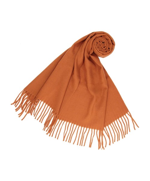 coen（コーエン）の「アクリル無地マフラー（マフラー・メンズ・ブラック/オレンジ/ライム/オリーブ/ライラック・FREE）」の13枚目の写真