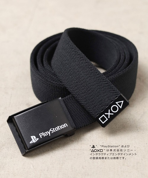NO WAY（ノーウェイ）の「/PlayStation/ストレッチGIベルト（ベルト・メンズ・カーキ/ブラック/ネイビー・FREE）」の2枚目の写真