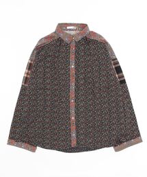 sandy | 【sandy】レギュラーカラーパッチワークシャツ(シャツ/ブラウス)