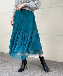 アシメチュールスカート