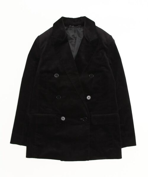 ALLSAINTS（オールセインツ）の「ADLAI CORDUROY RELAXED BLAZER | ADLAI コーデュロイ リラックス ブレザー（テーラードジャケット・レディース・ブラック・8/10/4/6）」の7枚目の写真