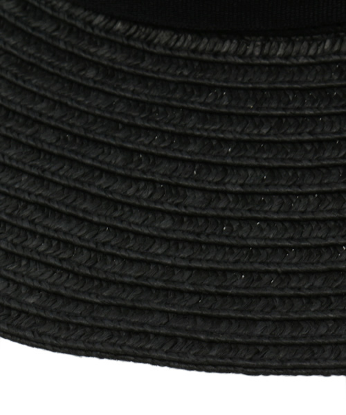 AZUL by moussy（アズールバイマウジー）の「ペーパー中折れつば広HAT（ハット・レディース・ブラウン/ブラック/ベージュ/オフホワイト・FREE）」の5枚目の写真