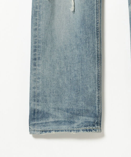 Lee（リー）の「Lee × BEAMS / 別注 101Z Crush（デニムパンツ・メンズ・ブルー・30inch/32inch/34inch/36inch）」の5枚目の写真