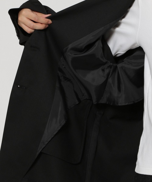 PAGEBOY（ページボーイ）の「ボクシージャケット / セットアップ対応（テーラードジャケット・レディース・ブラック/グレイッシュベージュ/ストライプ・FREE）」の20枚目の写真