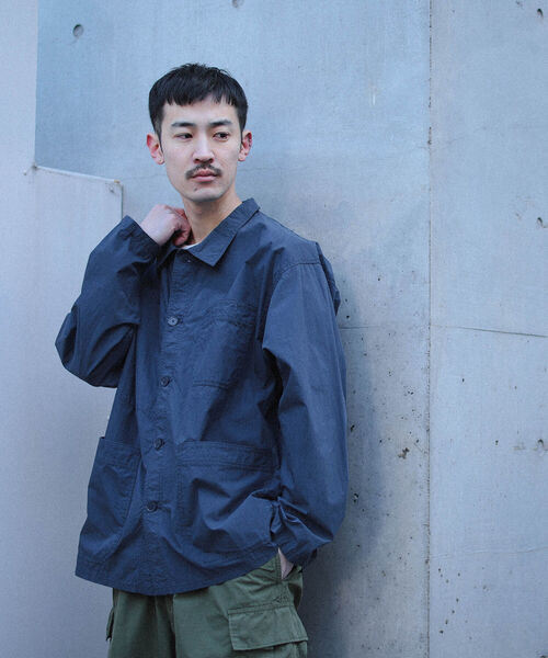 BEAMS(ビームス)の「BEAMS / ルーズ カバーオール(カバーオール・メンズ・グリーン系その他4/ネイビー・S/M/L/XL)」の16枚目の写真