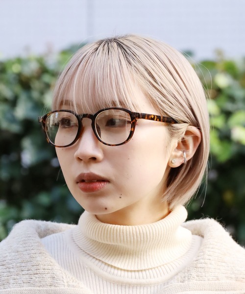 no eyedia/ノーアイディア fashion glass (伊達メガネ)（メガネ