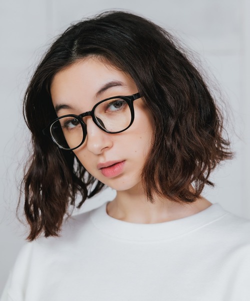 NOEYEDIA（ノーアイディア）の「no eyedia/ノーアイディア fashion glass (伊達メガネ)（メガネ・レディース・イエロー系/ブラック・FREE）」の14枚目の写真