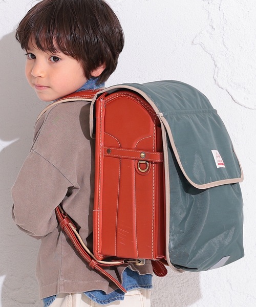 Ocean&Ground（オーシャン&グラウンド）の「ポケットBAG付きランドセルカバー（ランドセル・キッズ・サーモンピンク/エメラルド/ターコイズブルー/ダークネイビー/パープル・FREE）」の12枚目の写真