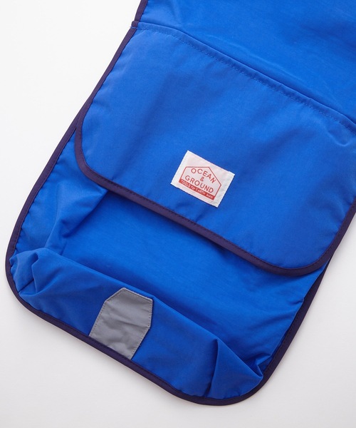 Ocean&Ground（オーシャン&グラウンド）の「ポケットBAG付きランドセルカバー（ランドセル・キッズ・サーモンピンク/エメラルド/ターコイズブルー/ダークネイビー/パープル・FREE）」の13枚目の写真