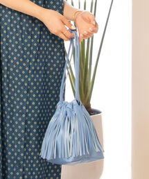 【MARCO MASI/ マルコマージ】フリンジキンチャクバッグ