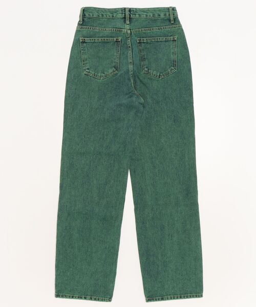 Figments（フィグメンツ）の「オーバーダイカラーデニムパンツ（デニムパンツ・レディース・イエロー/グリーン/パープル・LARGE/SMALL/MEDIUM）」の15枚目の写真