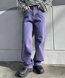 Figments | オーバーダイカラーデニムパンツ(デニムパンツ)