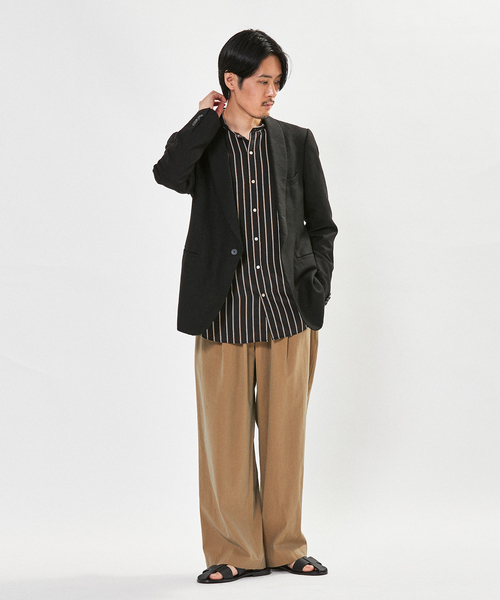 EDIFICE(エディフィス)の「【rue de seine / リュ ドゥ セーヌ】タキシード ジャケット(テーラードジャケット・メンズ・ブラック・36/38/40)」の4枚目の写真