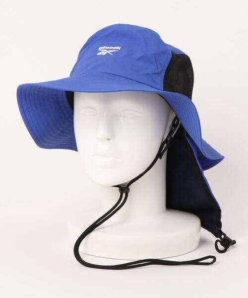 Reebok(リーボック)の「【Reebok:リーボック】垂付きマリンハット(ハット・メンズ・ベージュ/グリーン/チャコールグレー/ブラック/ブルー・FREE)」の5枚目の写真