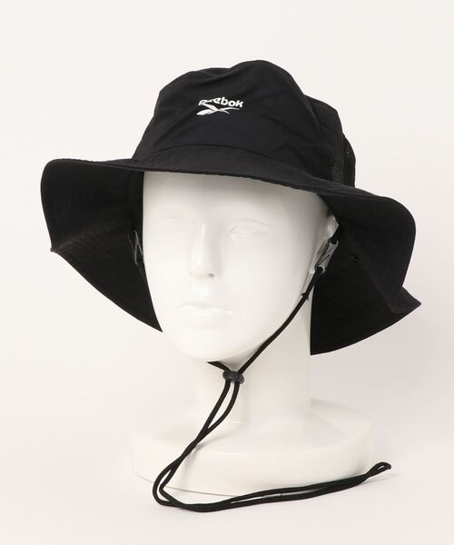 Reebok(リーボック)の「【Reebok:リーボック】垂付きマリンハット(ハット・メンズ・ベージュ/グリーン/チャコールグレー/ブラック/ブルー・FREE)」の6枚目の写真