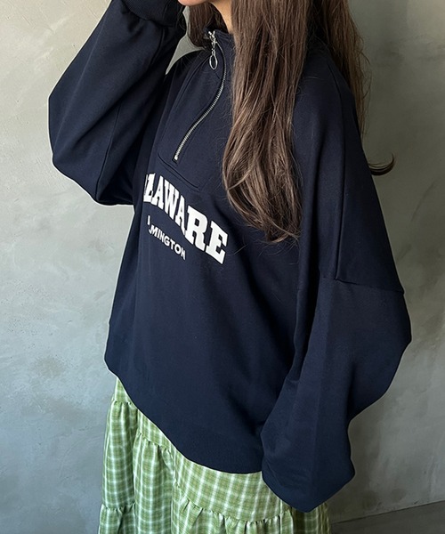 【MARANT】ロゴ ハーフジップ スウェットシャツ【送料関税込】 Penguin by Munsingwear ハーフジップ スウェットシャツ