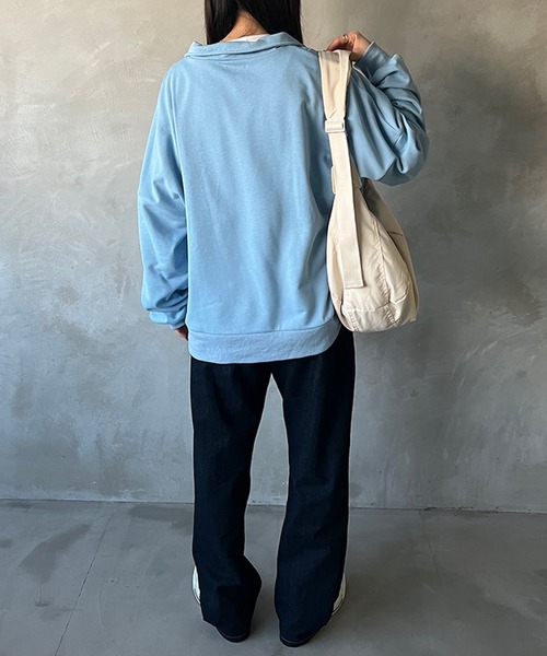 *p(R)ojectR® ロゴハーフジップ スウェットL p(R)ojectR® ロゴハーフジップ スウェットL