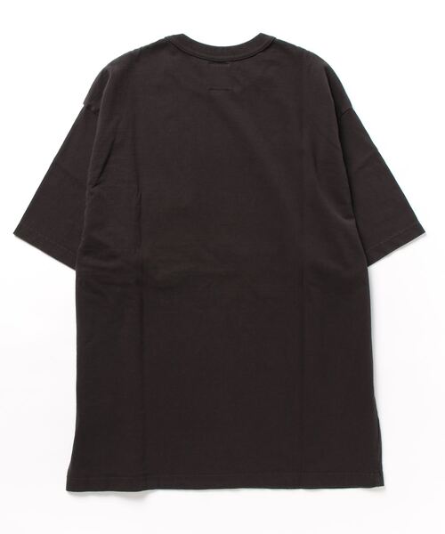 GYPSY&SONS（ジプシーアンドサンズ）の「GRASS PK BAGGY TEE（Tシャツ/カットソー・メンズ・オフホワイト/ブラック/アッシュグレー・MEDIUM/LARGE）」の4枚目の写真