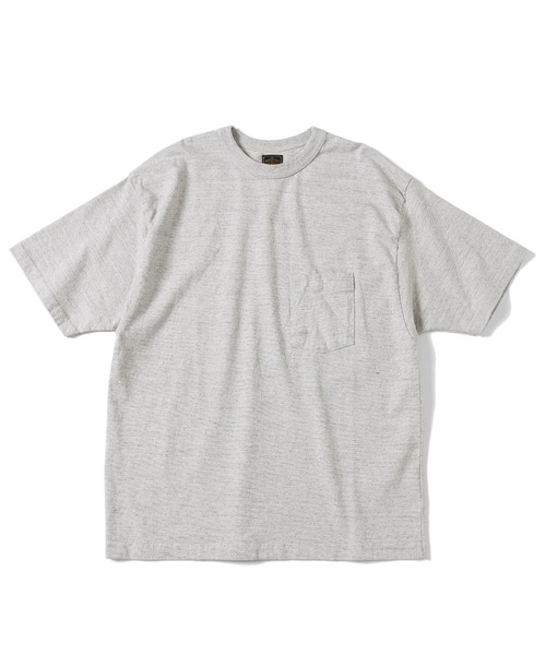 GYPSY&SONS（ジプシーアンドサンズ）の「GRASS PK BAGGY TEE（Tシャツ/カットソー・メンズ・オフホワイト/ブラック/アッシュグレー・MEDIUM/LARGE）」の5枚目の写真