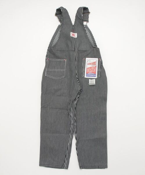 ROUND HOUSE（ラウンドハウス）の「【T16】【ROUND HOUSE/ラウンドハウス】MADE IN USA KIDS PREMIUM STRIPE BIB OVERALL RH61（サロペット/オーバーオール・キッズ・ストライプ・5/6/7/4T）」の2枚目の写真