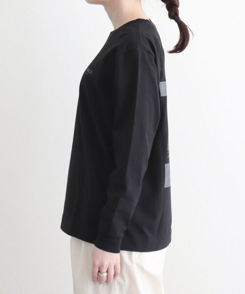 GEVACO(ゲバコ)の「【GEVACO/ゲバコ】FG限定!16/‐天竺プリント長袖Tシャツ(Tシャツ/カットソー・レディース・オフホワイト/ブラック・38)」の21枚目の写真