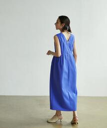 EMMEL REFINES（エメルリファインズ）の「＜EMMEL REFINES＞EM カルゼ 2WAY ZIP ノースリーブ ワンピース（ワンピース）」