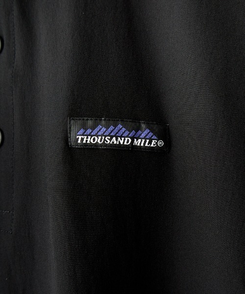 THOUSAND MILE（サウザンドマイル）の「[THOUSAND MILE/サウザンド マイル] 別注 ショートスリーブ ポロワンピース（ワンピース・レディース・ブラック/ネイビー/オリーブ・F）」の15枚目の写真