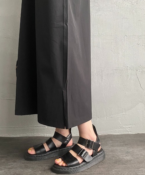 THOUSAND MILE（サウザンドマイル）の「[THOUSAND MILE/サウザンド マイル] 別注 ショートスリーブ ポロワンピース（ワンピース・レディース・ブラック/ネイビー/オリーブ・F）」の10枚目の写真