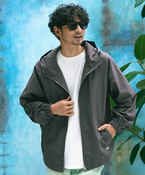 BAYFLOW(ベイフロー)の「ジップデッキパーカー(マウンテンパーカー・メンズ・ネイビー/ピンク/チャコール/ベージュ・MEDIUM/LARGE)」の2枚目の写真