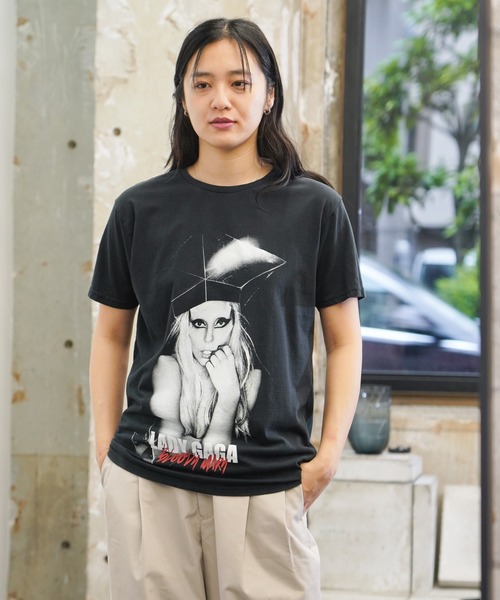 Lady Gaga Fame Monster Tシャツ スリフティールック スリフティールック ( THRIFTY LOOK ) 