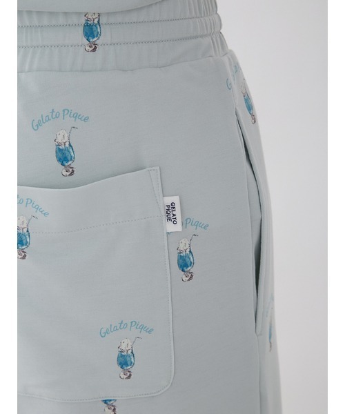 gelato pique（ジェラートピケ）の「【HOMME】クリームソーダ柄ハーフ