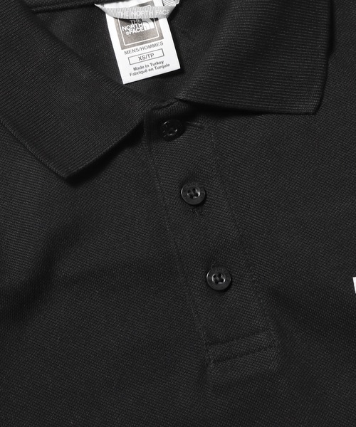 THE NORTH FACE(ザノースフェイス)の「THE NORTH FACE/ザ・ノースフェイス M CALPINE POLO ブランドロゴ ポロシャツ(ポロシャツ・メンズ・ブラック・XS)」の5枚目の写真