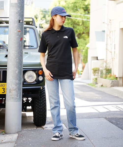 THE NORTH FACE(ザノースフェイス)の「THE NORTH FACE/ザ・ノースフェイス M CALPINE POLO ブランドロゴ ポロシャツ(ポロシャツ・メンズ・ブラック・XS)」の15枚目の写真