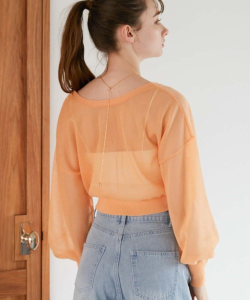 archives(アルシーヴ)の「クロップドキャミソール(キャミソール・レディース・ブラック/アイボリー/ブルーグレー/グリーン・MEDIUM)」の19枚目の写真