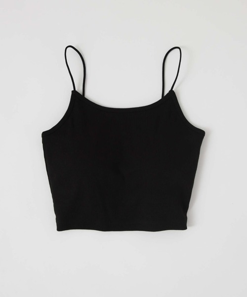 archives(アルシーヴ)の「クロップドキャミソール(キャミソール・レディース・ブラック/アイボリー/ブルーグレー/グリーン・MEDIUM)」の18枚目の写真