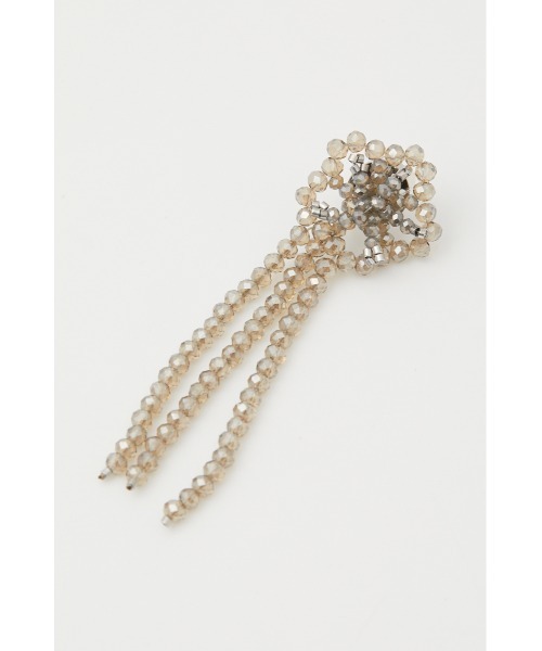 SLY（スライ）の「BEADS EARRING ビーズ イヤリング（イヤリング・レディース・シルバー/グリーン・FREE）」の6枚目の写真
