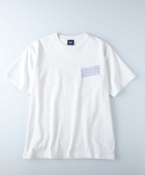 Lee(リー)の「【Lee】バック3連ロゴプリントT(Tシャツ/カットソー・メンズ・ホワイト・XL/M/L)」の3枚目の写真
