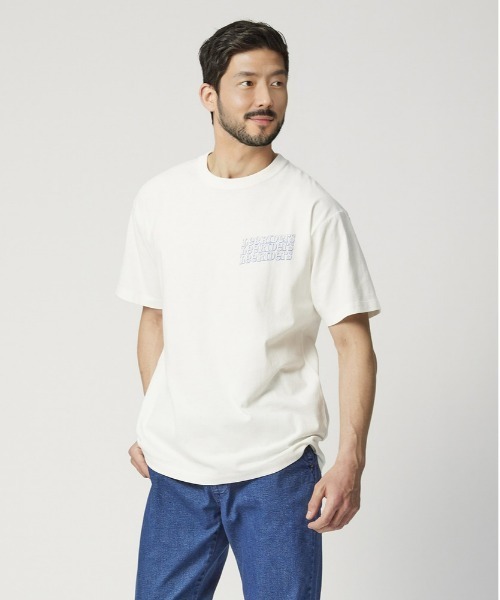 Lee(リー)の「【Lee】バック3連ロゴプリントT(Tシャツ/カットソー・メンズ・ホワイト・XL/M/L)」の21枚目の写真