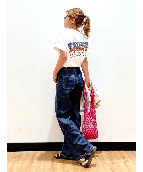 Lee(リー)の「【Lee】バック3連ロゴプリントT(Tシャツ/カットソー・メンズ・ホワイト・XL/M/L)」の13枚目の写真